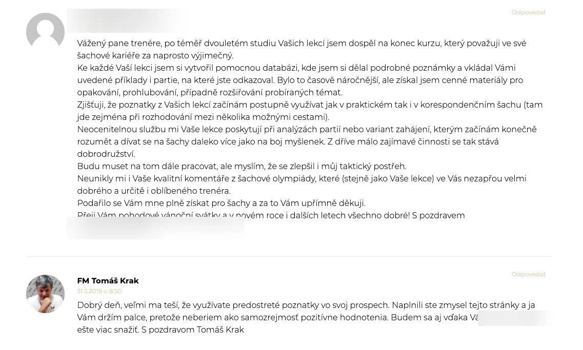 Recenzia z členskej sekcie