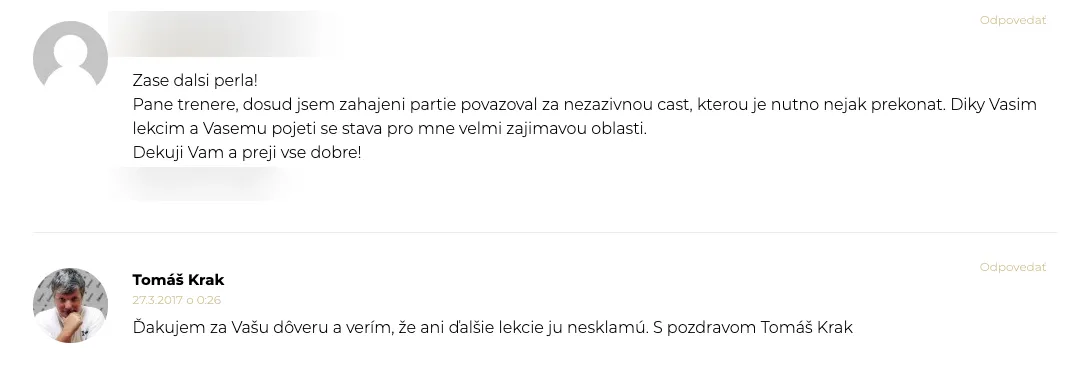 Recenzia z členskej sekcie