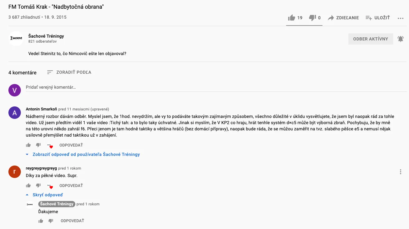 Recenzia z YouTube