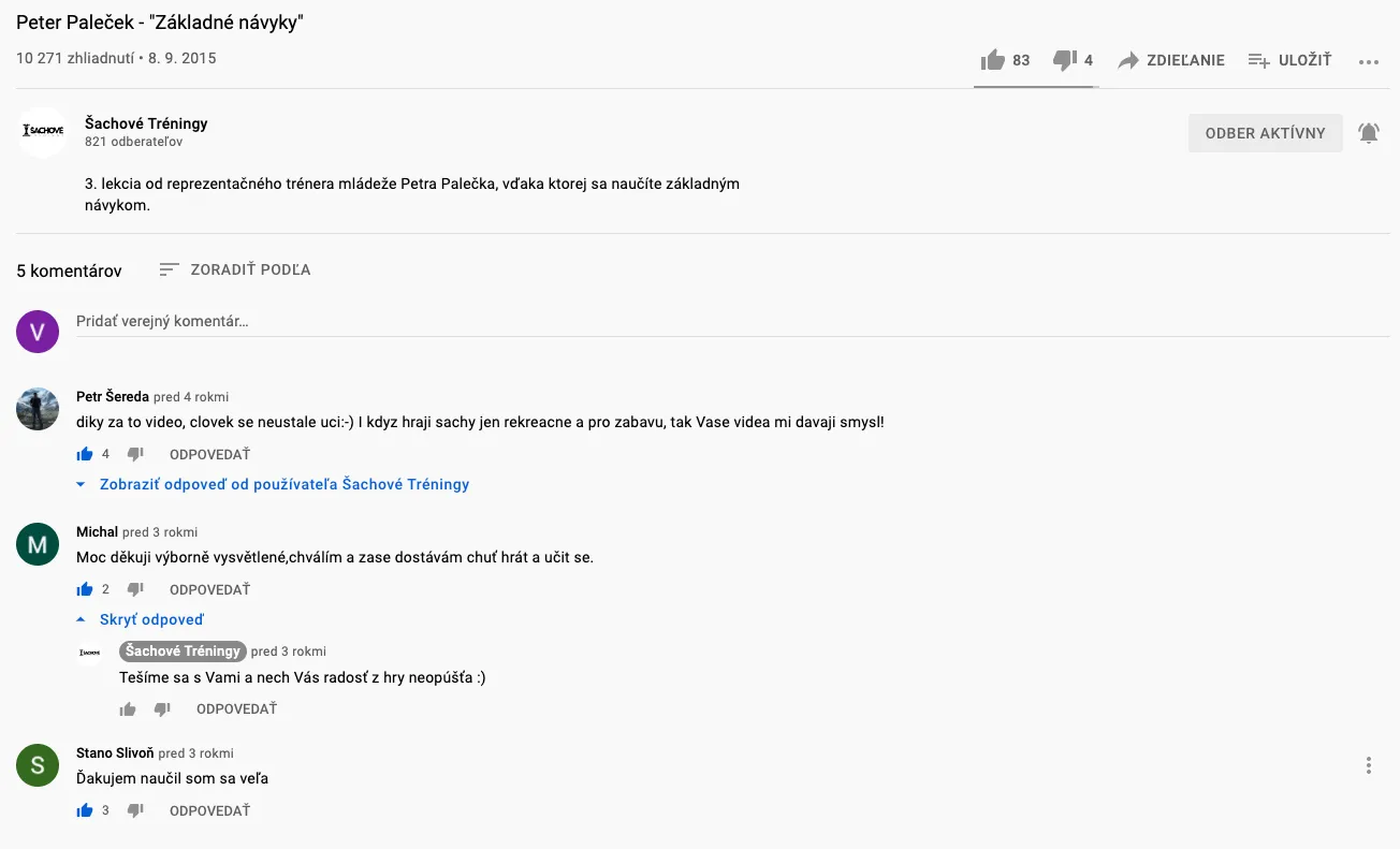 Recenzia z YouTube